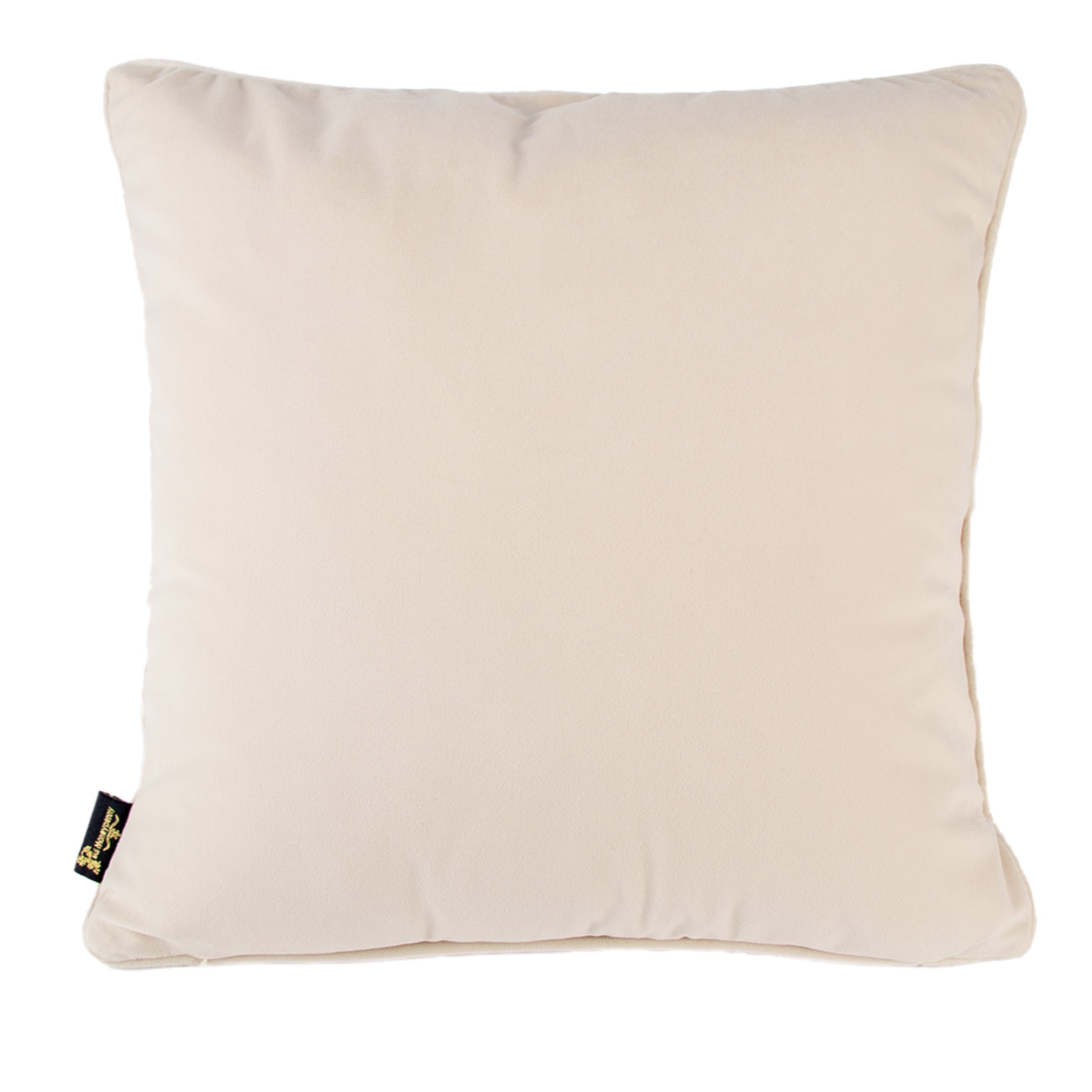 Malini Everlast Printed Spilt Caramel Square Cushion